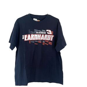 Winners Circle Nascar Mens Black T Shirt Large The Intimidiator 3 Dale Earnhardt